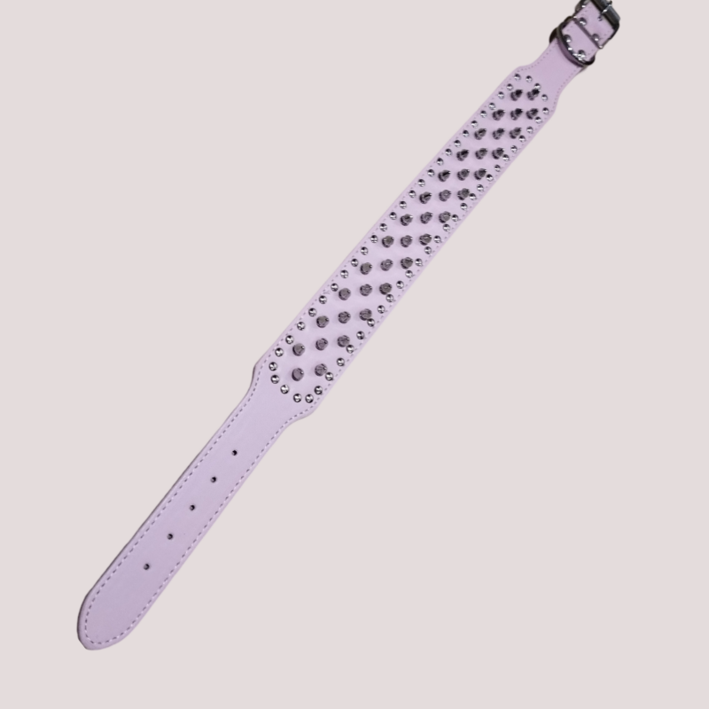 Collier à clou pour chien en cuir synthétique, vue 8