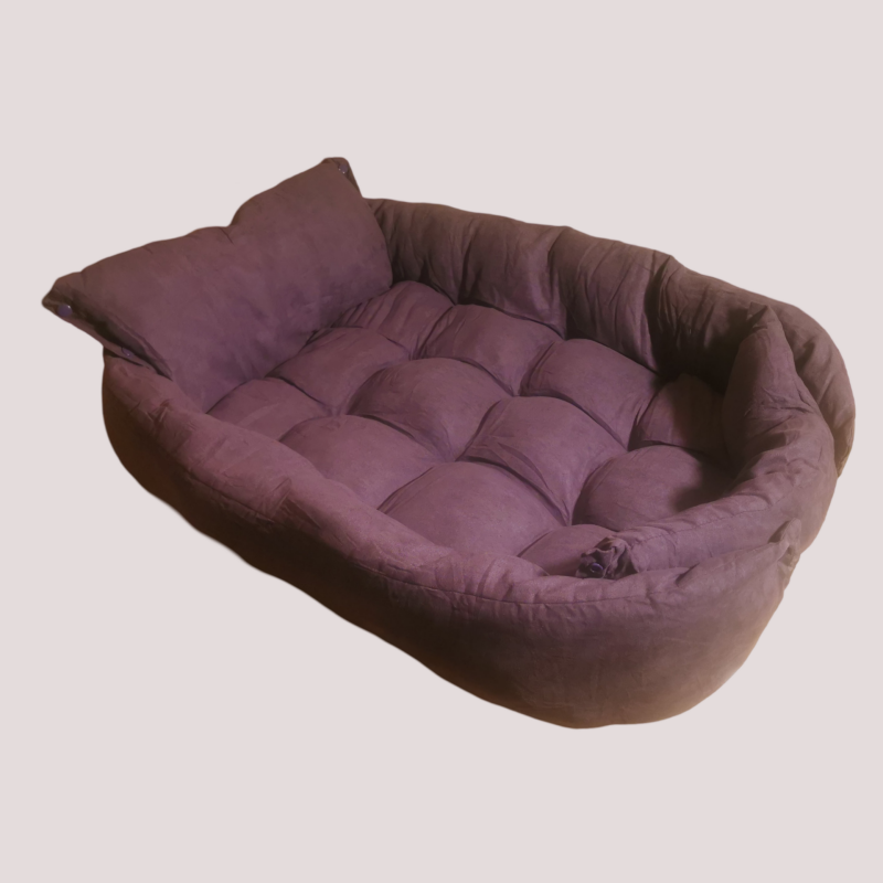 Coussin pour chien modulable, trois positions