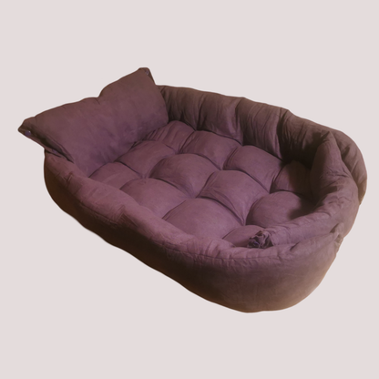 Coussin pour chien modulable, trois positions, Violet