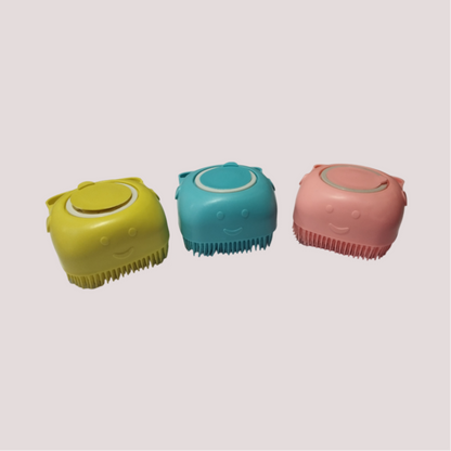 Brosse de lavage à réservoir pour chien et chat, vue 1