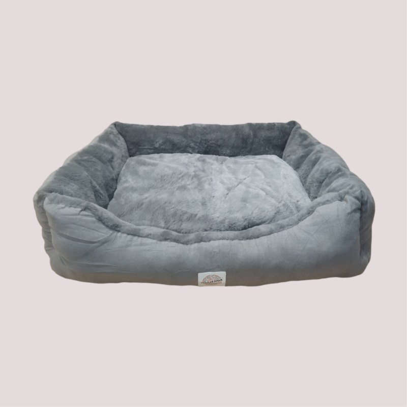 Lit pour chien bi matière à coussin déhoussable, vue 1