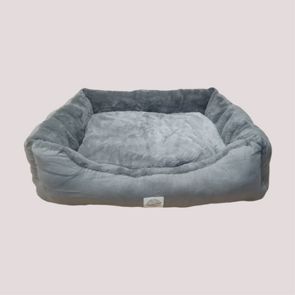 Lit pour chien bi matière à coussin déhoussable, vue 1