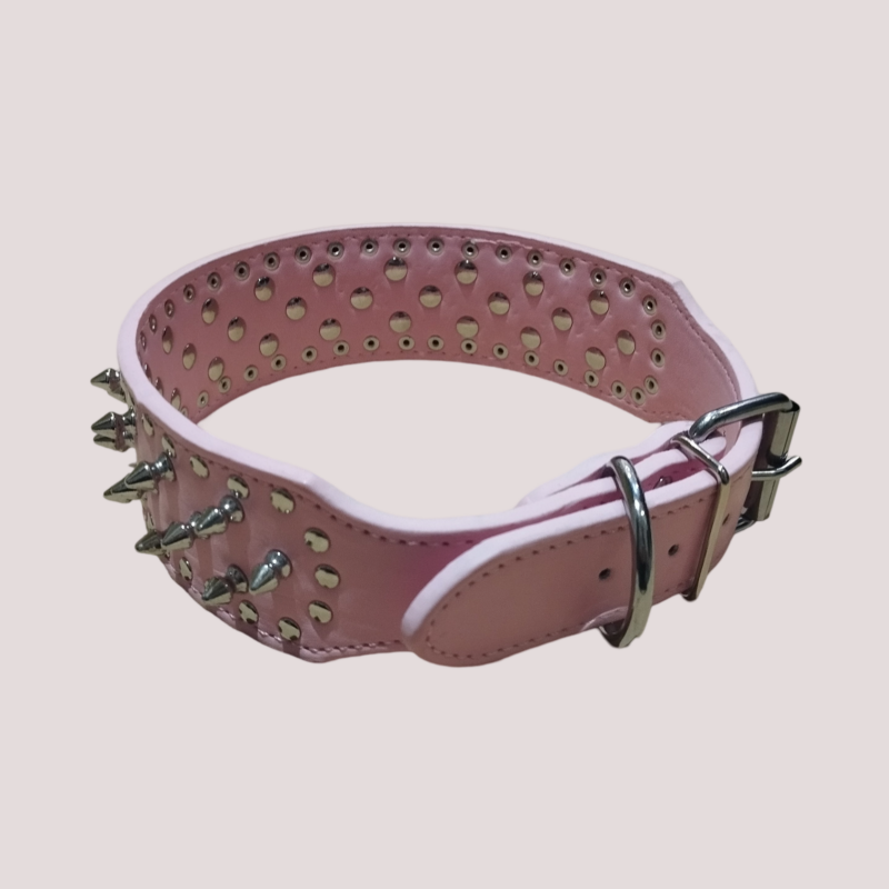 Collier à clou pour chien en cuir synthétique, vue 7