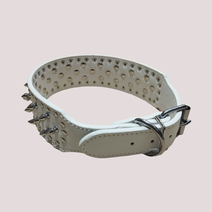 Collier à clou pour chien en cuir synthétique, vue 3
