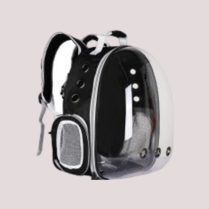 Sac à dos de transport pour chat, respirant, Bulle integrale